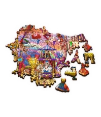 Imagine Puzzle Trefl din lemn 500+1 piese Lumea magica