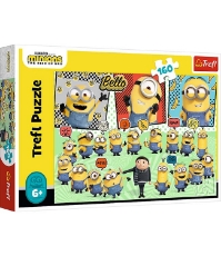 Imagine Puzzle Trefl 160 Minionii - Aventura Minionilor