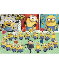 Imagine Puzzle Trefl 160 Minionii - Aventura Minionilor