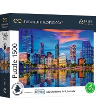 Imagine Puzzle Trefl Uft 1500 Reflexia orasului