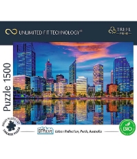 Imagine Puzzle Trefl Uft 1500 Reflexia orasului