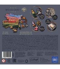 Imagine Puzzle Trefl din lemn 500+1 Obictivele turistice din Londra