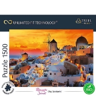 Imagine Puzzle Trefl Uft 1500 Oia Santorini