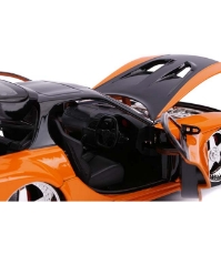 Imagine Fast and Furious masinuta metalica Mazda RX-7 scara 1:24