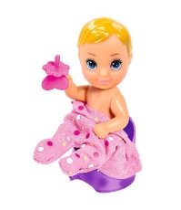 Imagine Papusa Evi Love Babysitter 12 cm cu figurina si accesorii