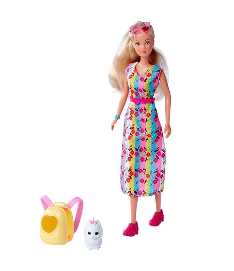 Imagine Papusa Steffi Love Go Go Puppy 29 cm cu figurina si accesorii