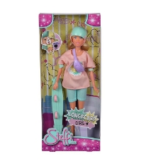 Imagine Papusa Steffi Love Longboard Girl 29 cm cu accesorii