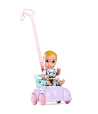 Imagine Papusa Steffi Love Baby Car 29 cm cu figurina si accesorii