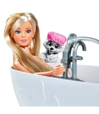 Imagine Papusa Steffi Love Bath Fun 29 cm cu figurina si accesorii