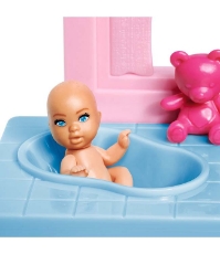Imagine Papusa Steffi Love Newborn Baby Room 29 cm cu figurina si accesorii