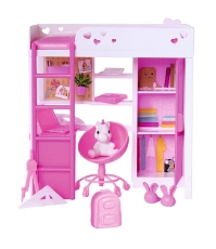 Imagine Papusa Evi Love My Room 12 cm cu figurina si accesorii