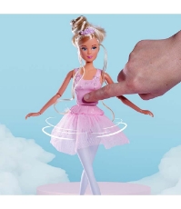 Imagine Papusa Steffi Love Dancing Ballerinas 29 cm cu figurina