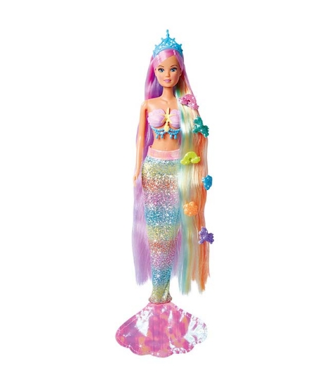 Imagine Papusa Steffi Love Rainbow Mermaid 29 cm cu accesorii