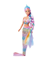 Imagine Papusa Steffi Love Rainbow Mermaid 29 cm cu accesorii