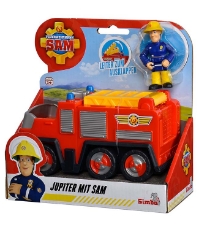 Imagine Masina de pompieri Fireman Sam Jupiter cu figurina Sam