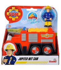 Imagine Masina de pompieri Fireman Sam Jupiter cu figurina Sam