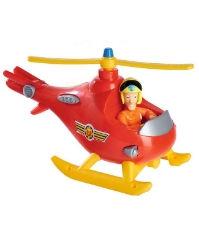 Imagine Elicopter Fireman Sam Wallaby cu figurina Tom