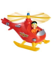 Imagine Elicopter Fireman Sam Wallaby cu figurina Tom