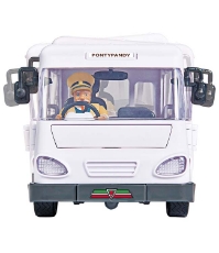 Imagine Autobuz Fireman Sam Trevors Bus cu figurina si accesorii