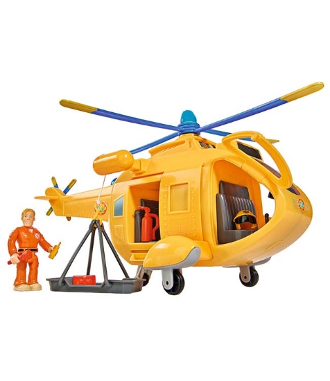 Imagine Elicopter Fireman Sam Wallaby II cu figurina si accesorii