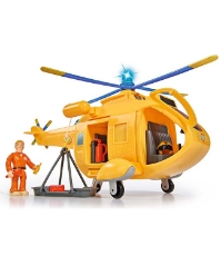 Imagine Elicopter Fireman Sam Wallaby II cu figurina si accesorii