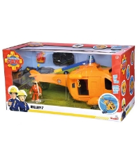 Imagine Elicopter Fireman Sam Wallaby II cu figurina si accesorii