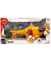 Imagine Elicopter Fireman Sam Wallaby II cu figurina si accesorii