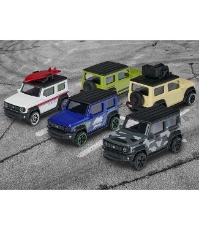 Imagine Set Suzuki Jimny cu 5 masinute din metal