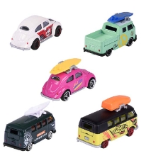 Imagine Set Volkswagen The Originals cu 5 masinute din metal