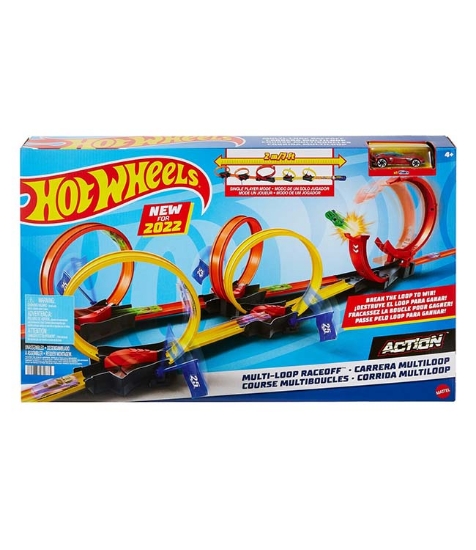 Imagine Hot Wheels Action pista buclelor duble