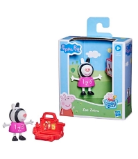Imagine Peppa Pig figurina   prietenii amuzanti Zebra Zoe 7 cm