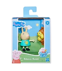 Imagine Peppa Pig figurina   prietenii amuzanti Iepurasul Rebecca 7Cm