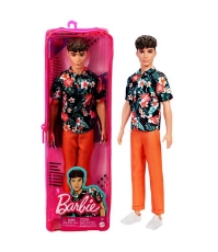 Imagine Papusa baiat Fashionistas cu camasa cu imprimeu topical
