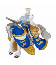 Imagine Figurina calul regelui Arthur albastru