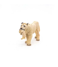 Imagine Figurina leoaica alba cu pui