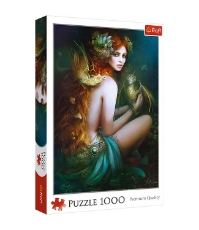 Imagine Puzzle Trefl 1000 Prietena cu Dragonii