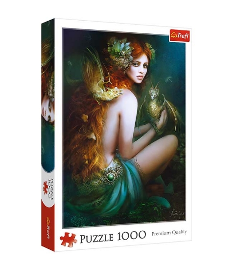 Imagine Puzzle Trefl 1000 Prietena cu Dragonii