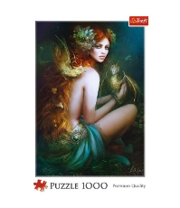 Imagine Puzzle Trefl 1000 Prietena cu Dragonii