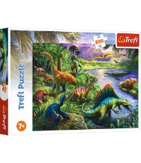 Imagine Puzzle Trefl 200 Lumea dinozaurilor