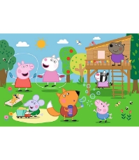 Imagine Puzzle Trefl 24 Maxi Peppa Pig Distractia din iarba