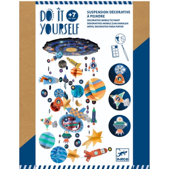 Imagine Set DIY Decoratie mobila Sistemul solar,