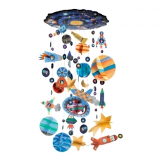 Imagine Set DIY Decoratie mobila Sistemul solar,