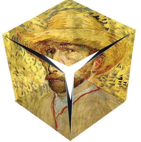 Imagine Joc de pliere design van Gogh
