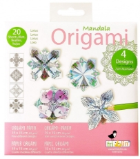Imagine Origami, mandala de colorat