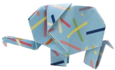 Imagine Origami elefanti,