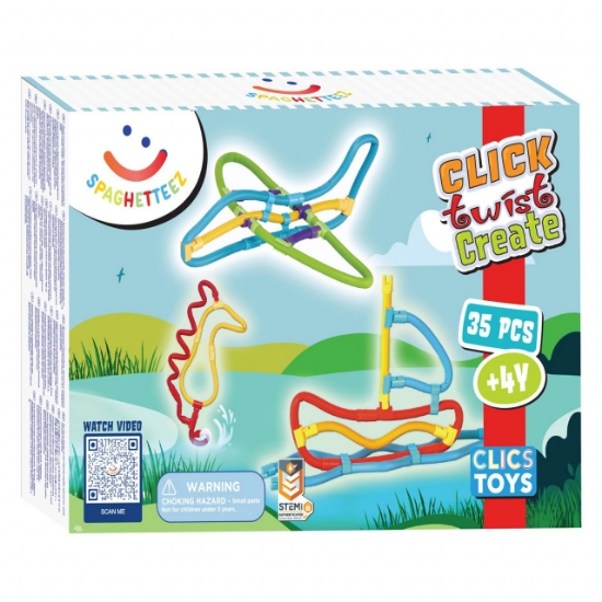 Imagine Set de construit cu magnet Spaghetteez 35 piese