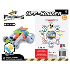 Imagine Kit STEM Flexible Automobil de teren