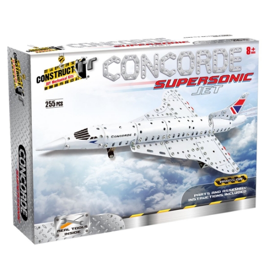 Imagine Kit STEM Concorde supersonic jet, nivel avansat
