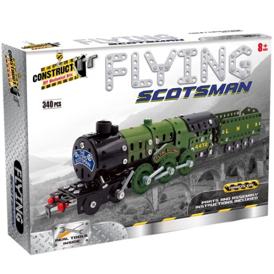 Imagine Kit STEM Trenul Flying Scotsman, nivel avansat