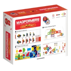 Imagine Set magnetic de construit- Magformers Wow Plus set 18 piese